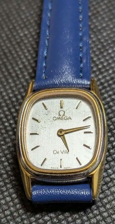 ☆最終超特価☆OMEGA De Ville 腕時計 1387 電池ベルト新品
