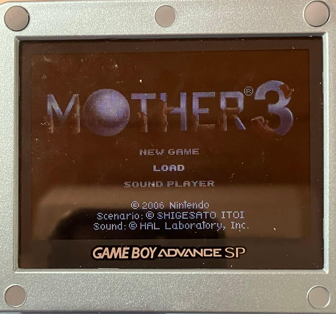 MOTHER 1+2、MATHER3 ゲームボーイアドバンス