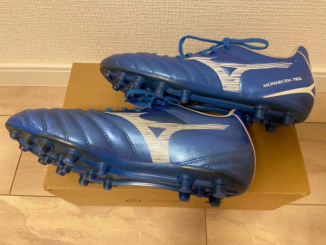 Mizuno モナルシーダネオⅢ プロ　 ブルー サッカーシューズ スパイク