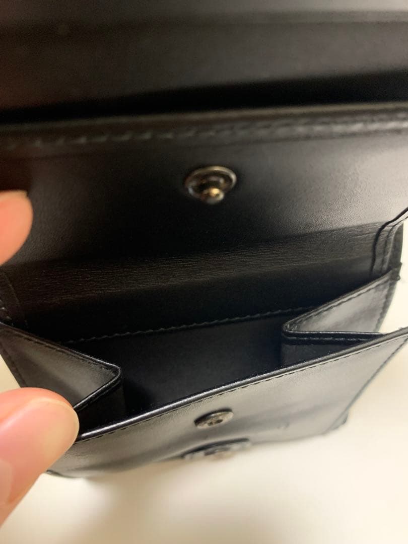Christian Dior 二つ折り財布 ブラック
