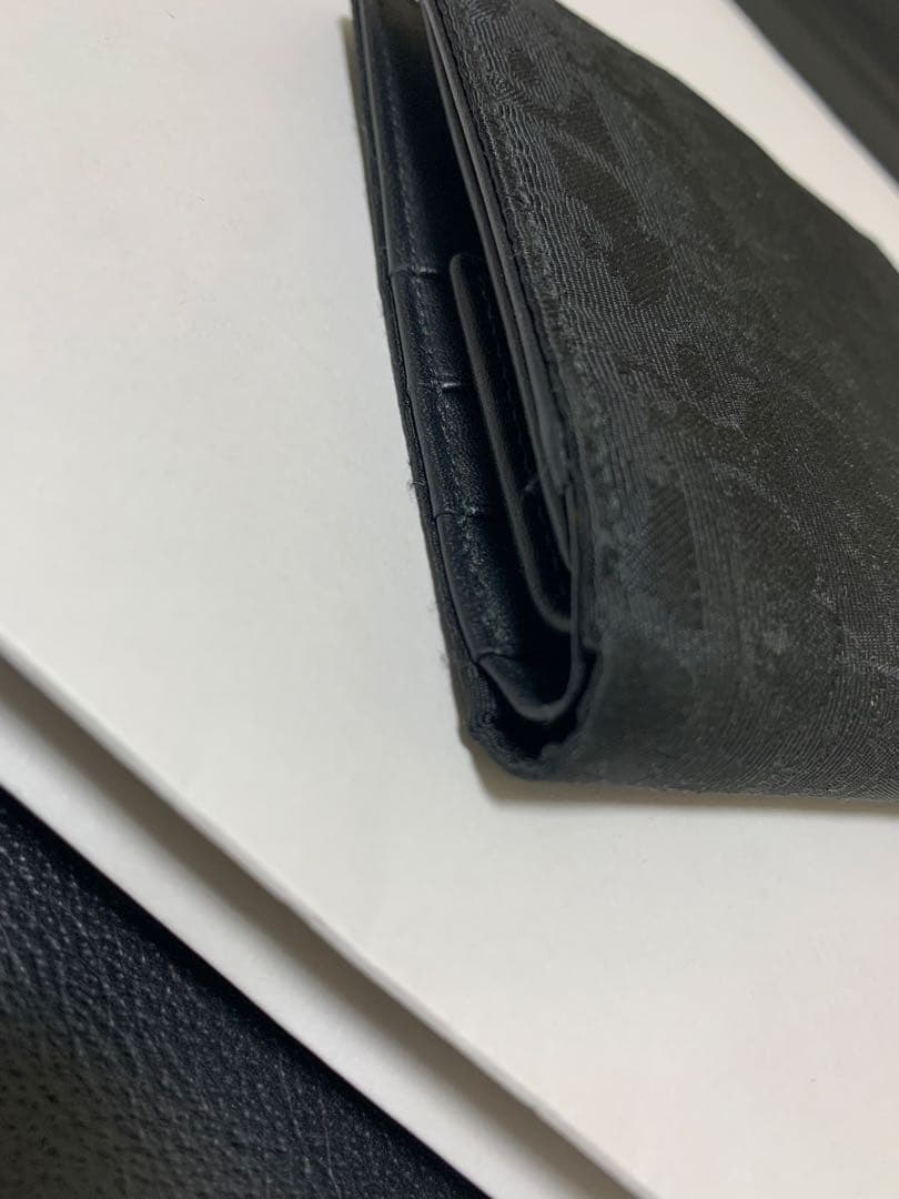 Christian Dior 二つ折り財布 ブラック