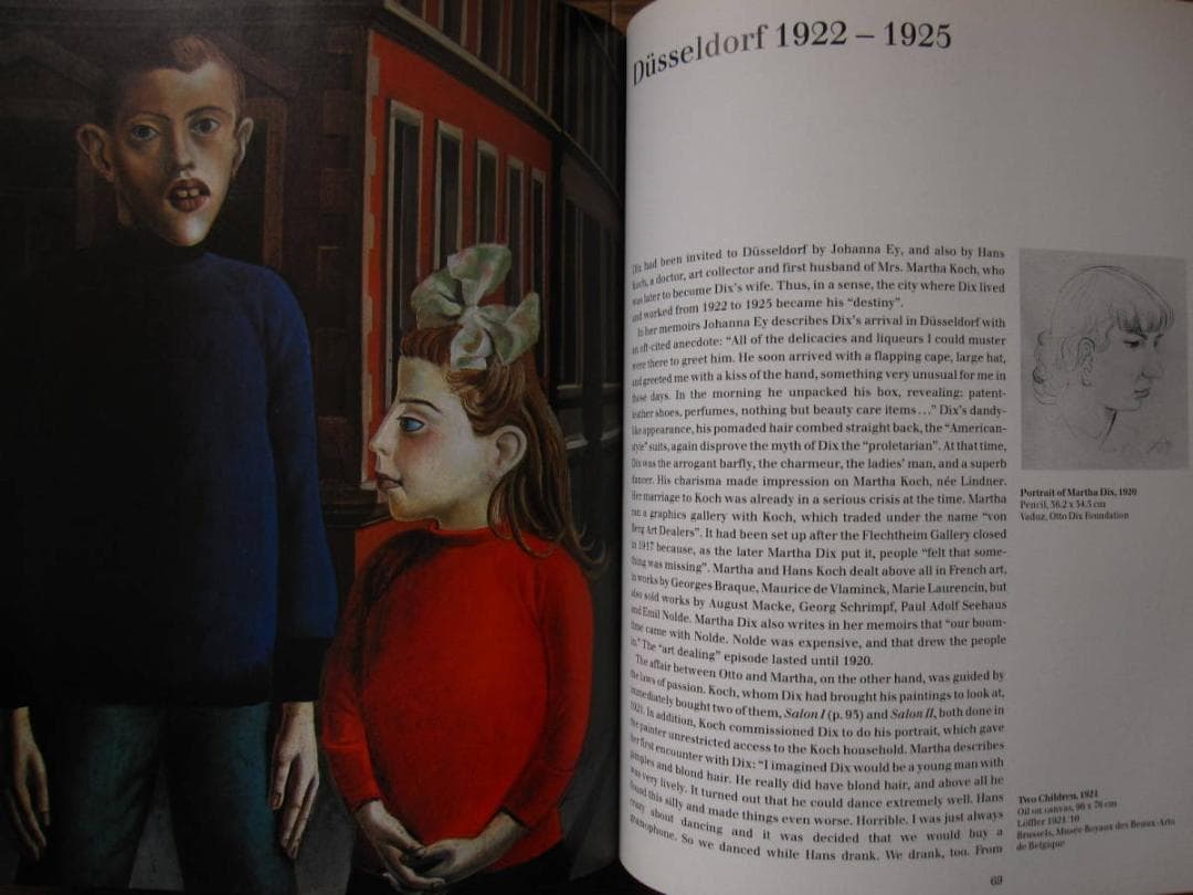 画集　OTTO DIX 1891-1969　オットー・ディクス