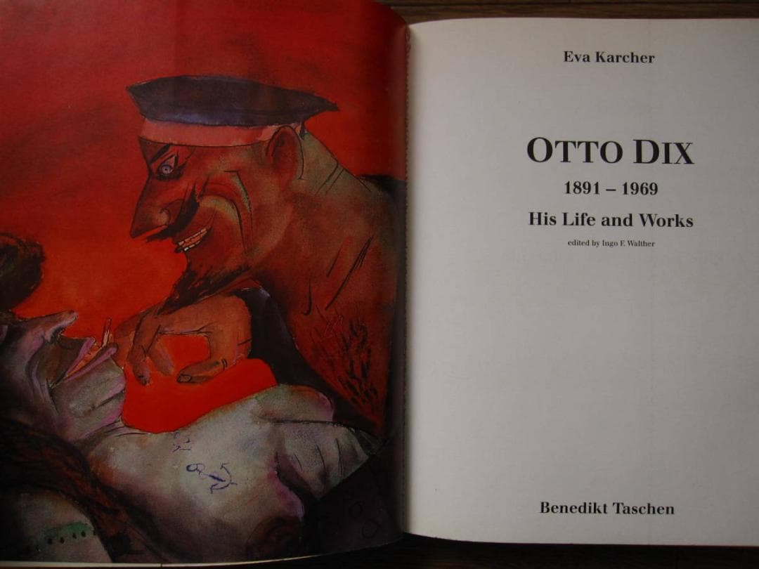 画集　OTTO DIX 1891-1969　オットー・ディクス