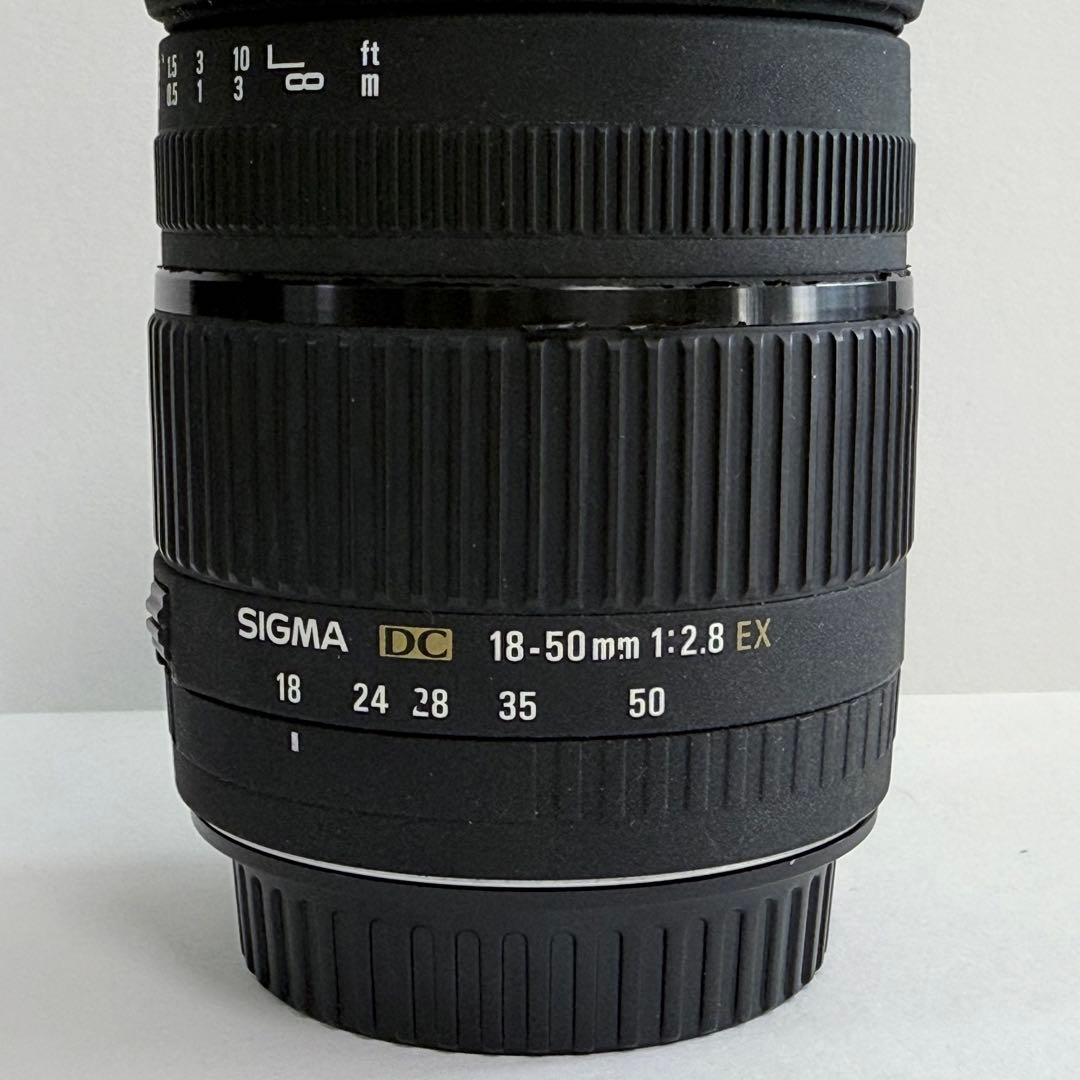 SIGMA 18-50mm 1:2.8 EX DC Canon EFマウント