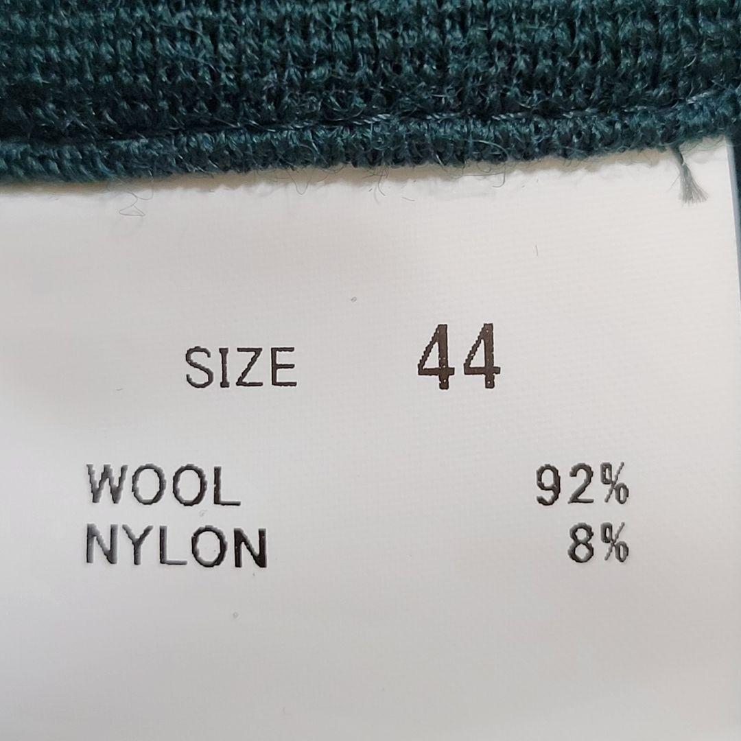 s m トゥモローランド 超高級 ウールニット テーラードジャケット