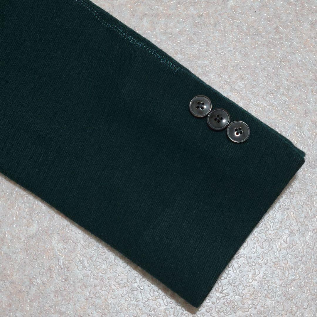 s m トゥモローランド 超高級 ウールニット テーラードジャケット