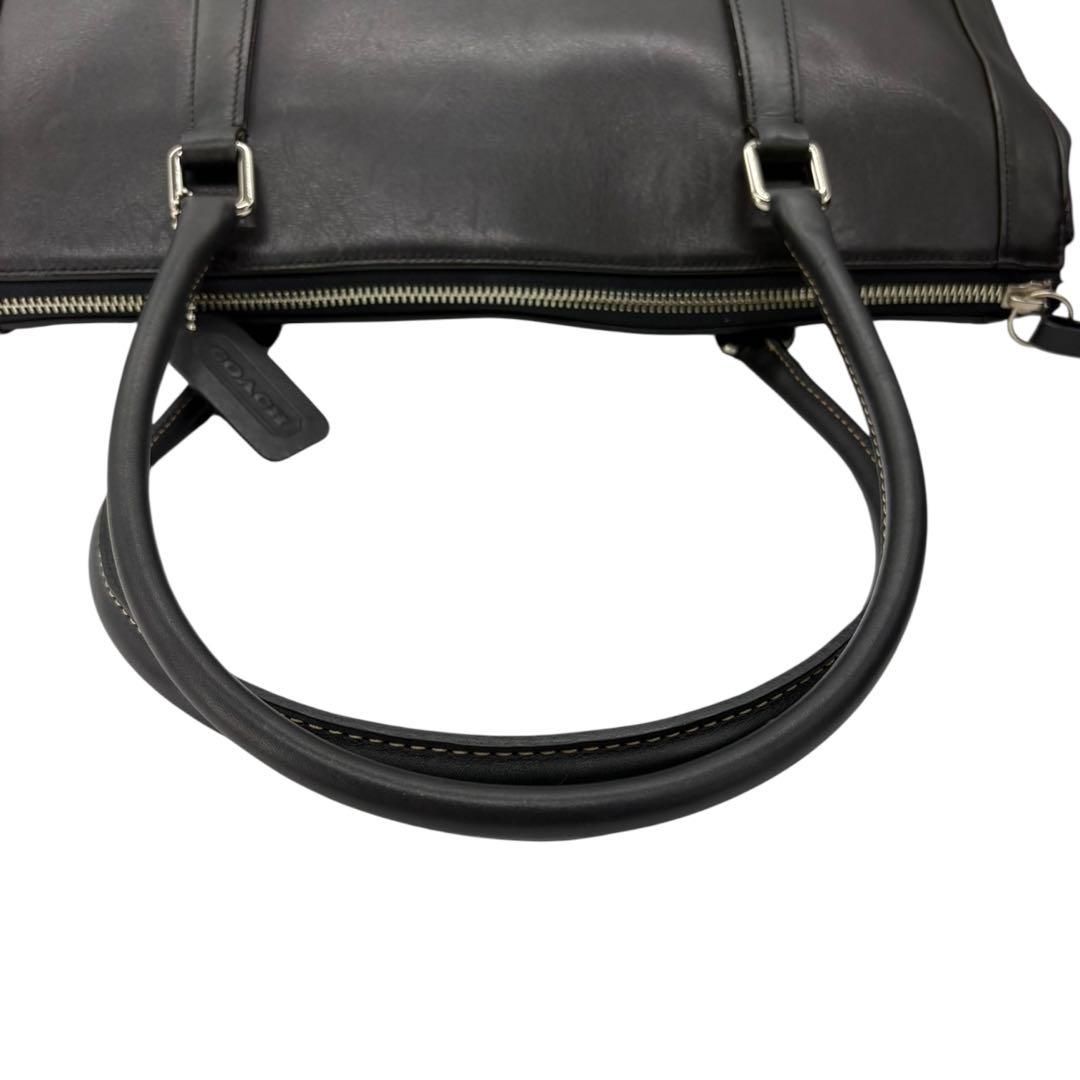 【美品】オールドコーチ ショルダーバッグ ビジネスバッグ 本革 レザー 537