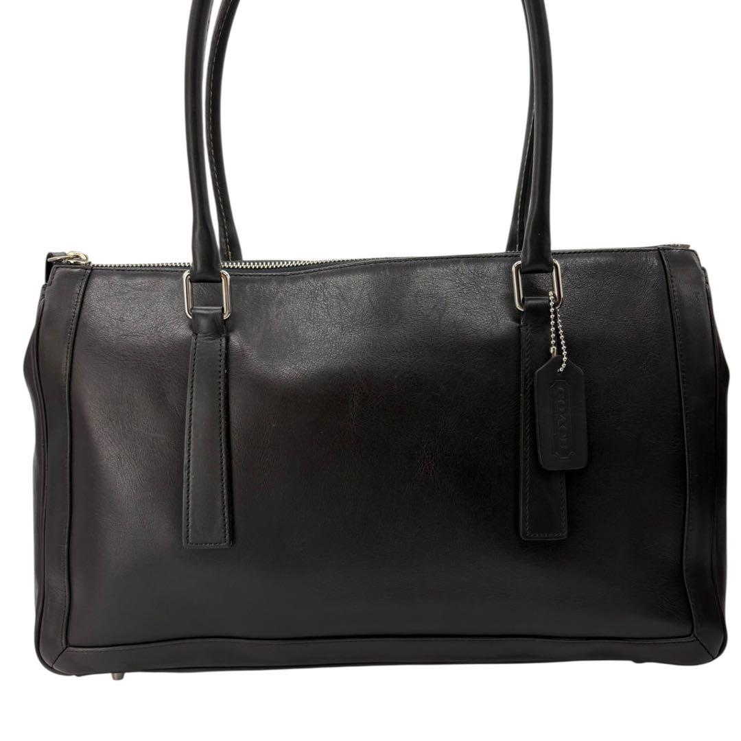 【美品】オールドコーチ ショルダーバッグ ビジネスバッグ 本革 レザー 537