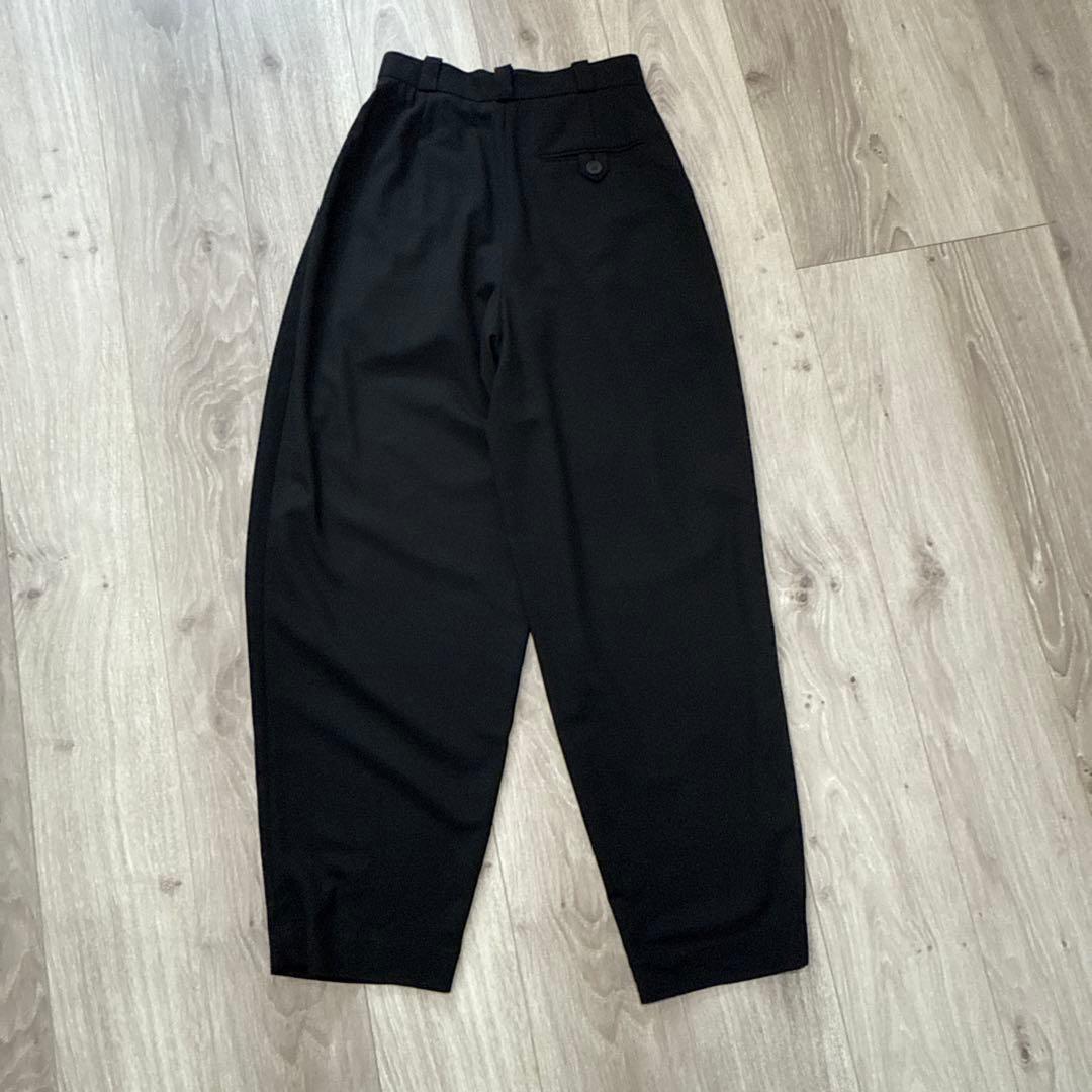 TODAYFUL ハイウエストタックトラウザース