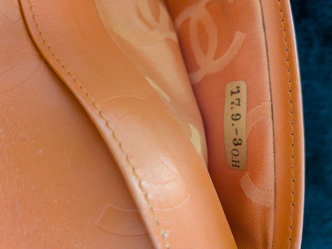 CHANEL カンボンライン 長財布　ブラウン ココマーク
