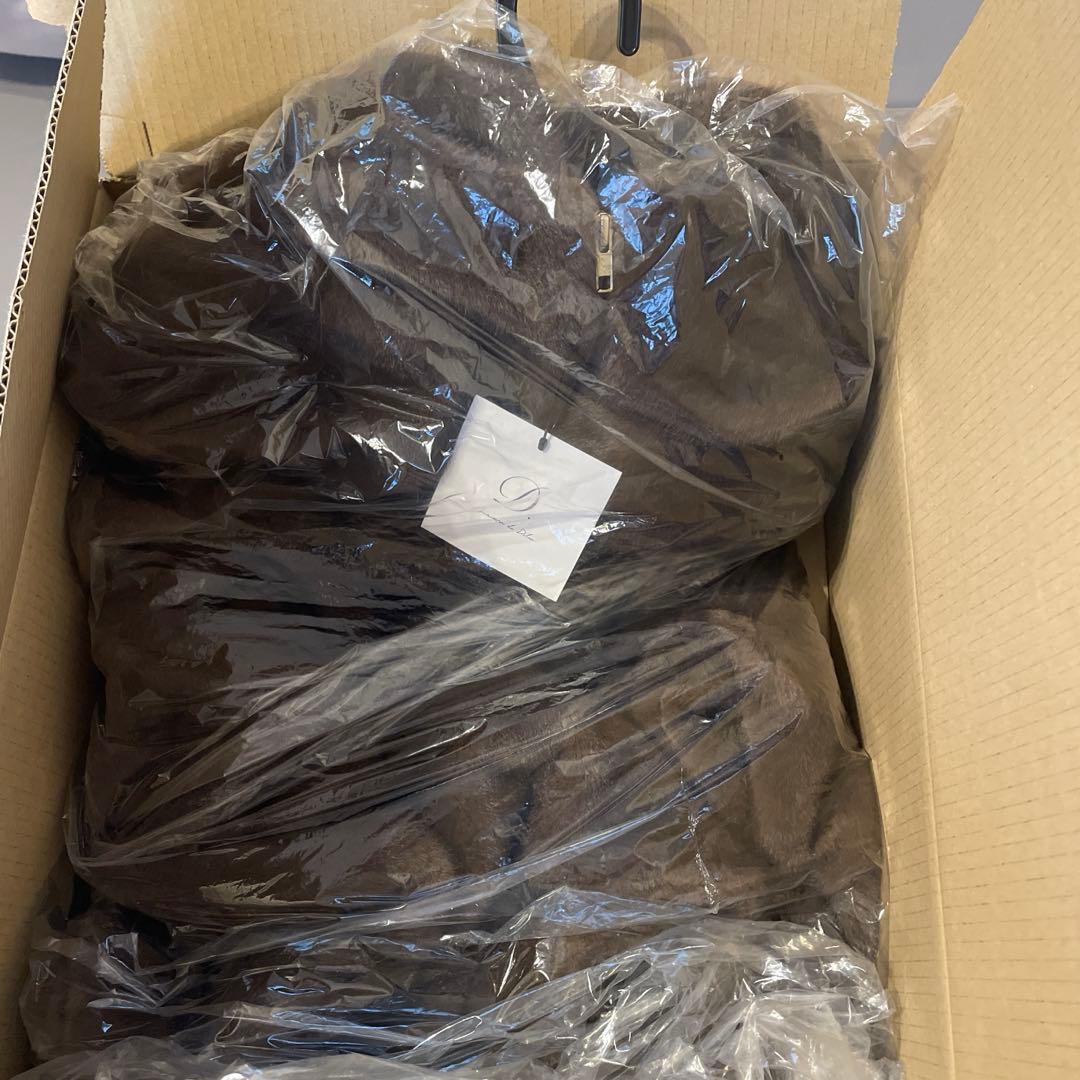 maison de dolce新品■teddy poncho：テディポンチョ