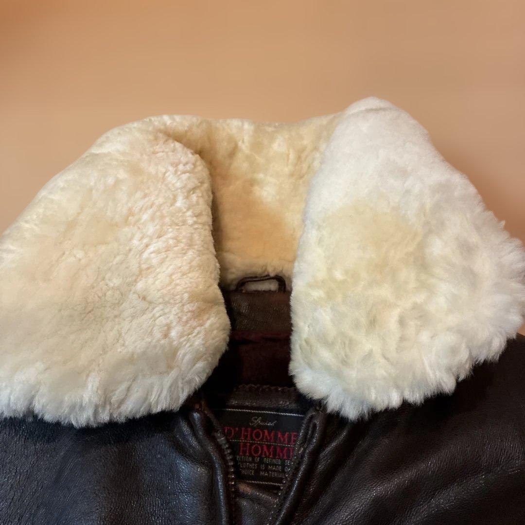 D'HOMME A HOMME レザー ジャケット Lサイズ