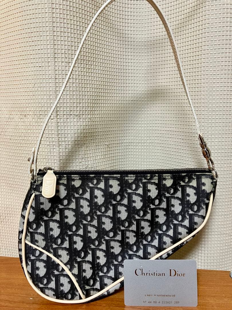 Dior ディオール トロッター サドルバッグ　ショルダーバッグ