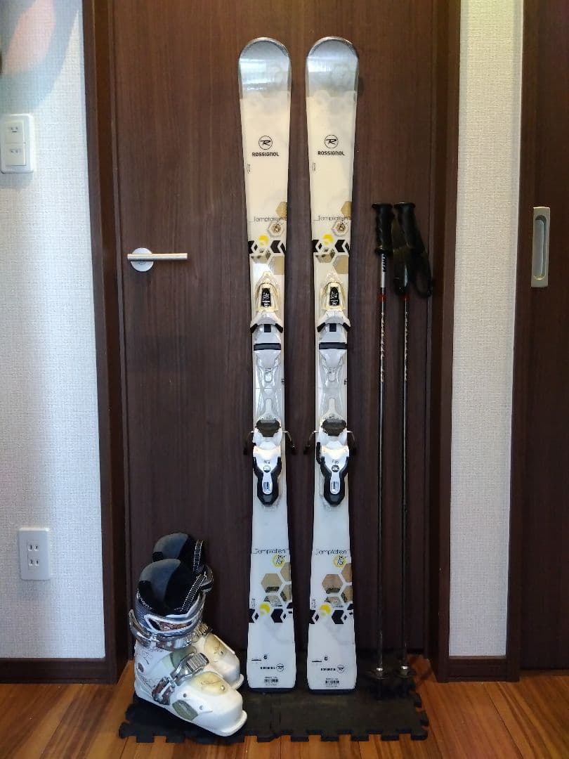 ハイエンド ROSSIGNOL レディース スキーセット メンテ・WAX済み✔