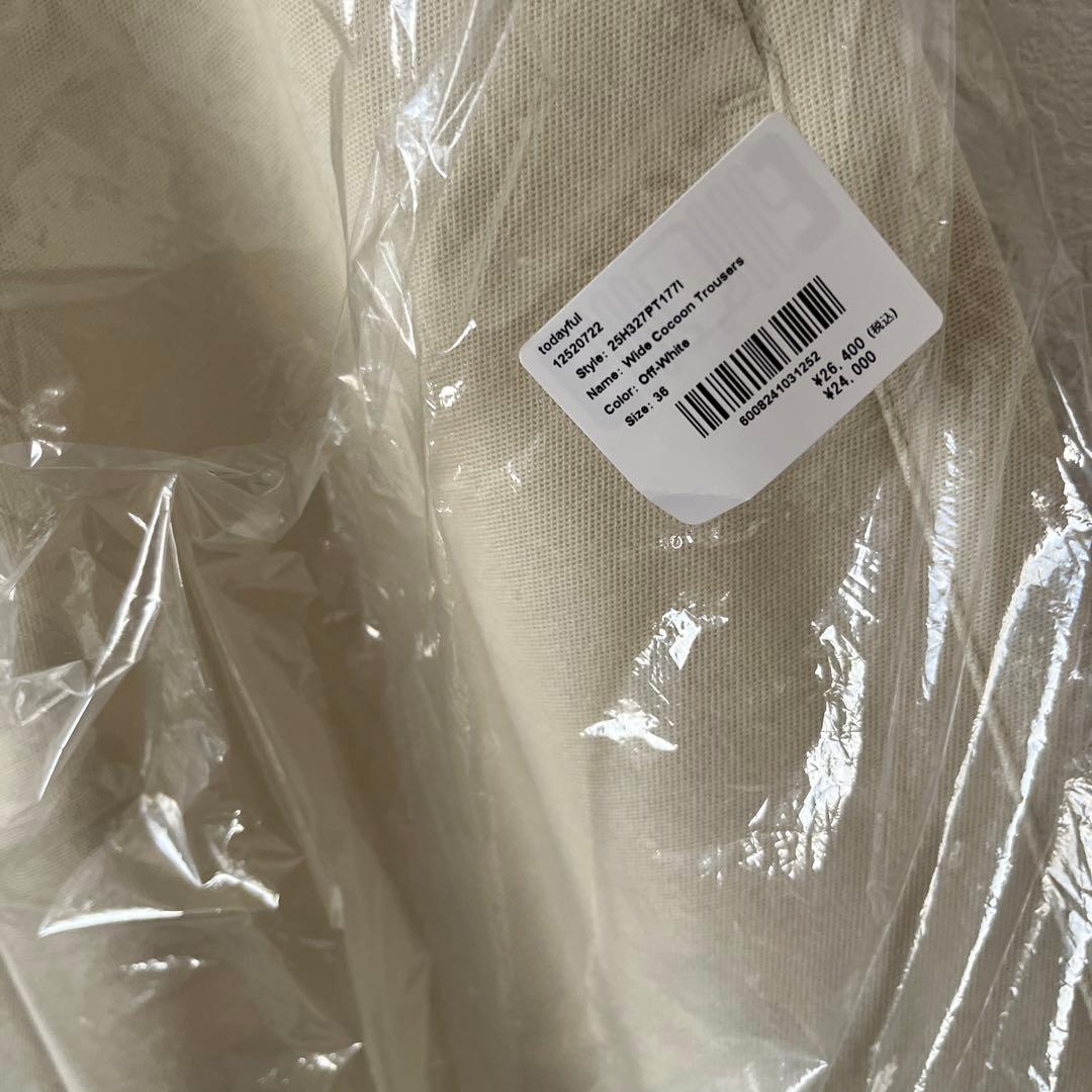 パンツ nontas TODAYFUL Wide Cocoon Trousers