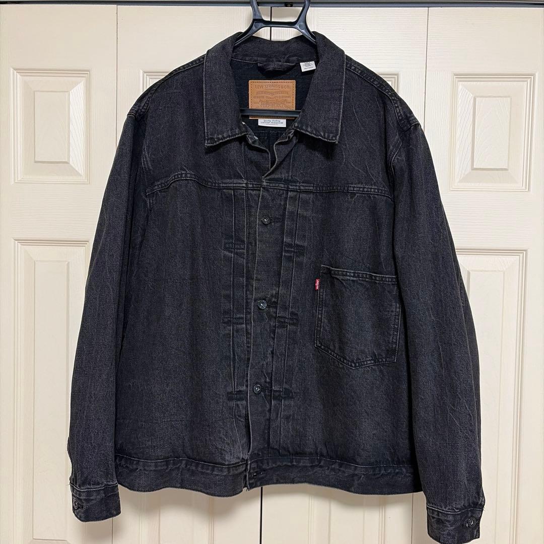 【2XL】リーバイス エディフィス30周年別注 トラッカー デニムジャケット