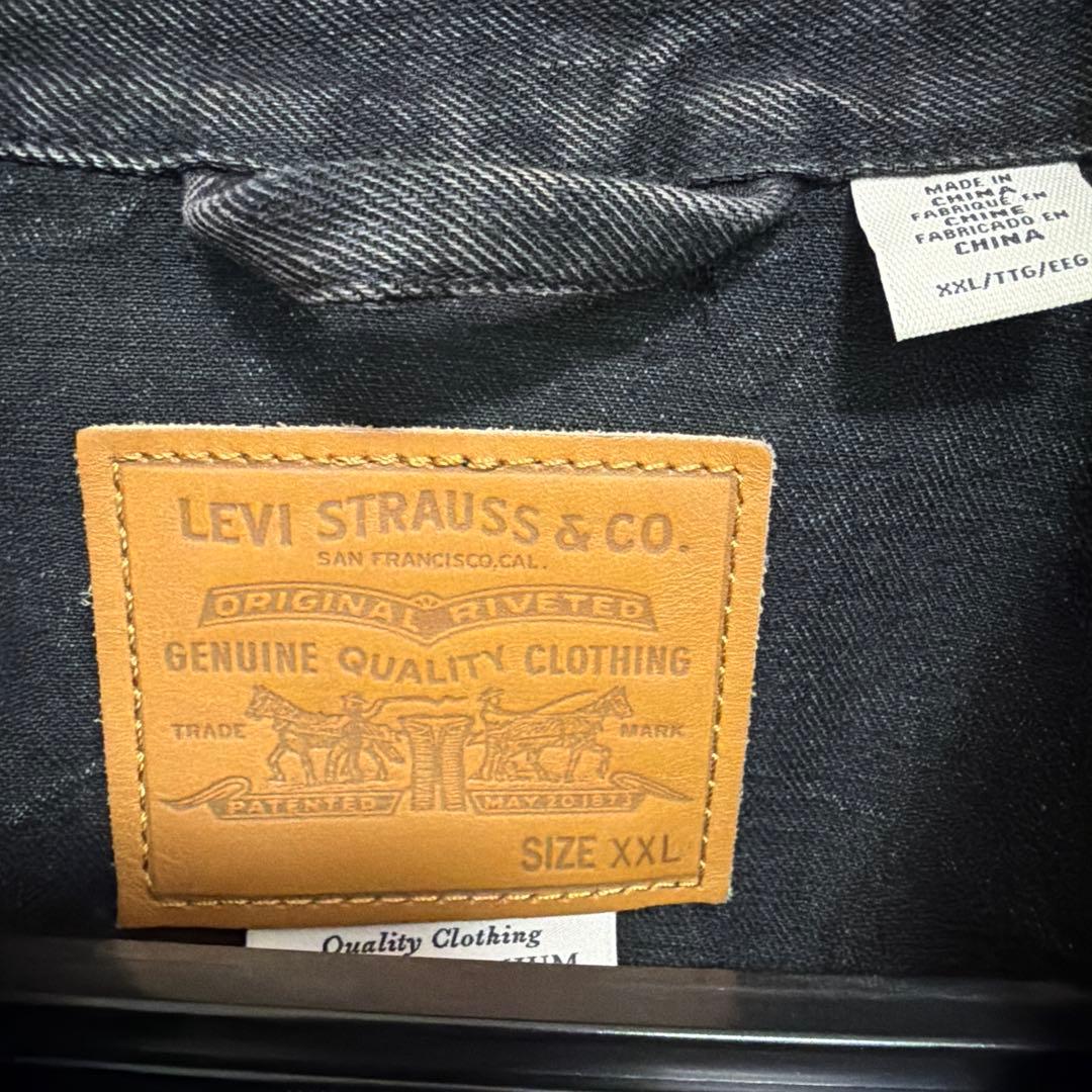 【2XL】リーバイス エディフィス30周年別注 トラッカー デニムジャケット