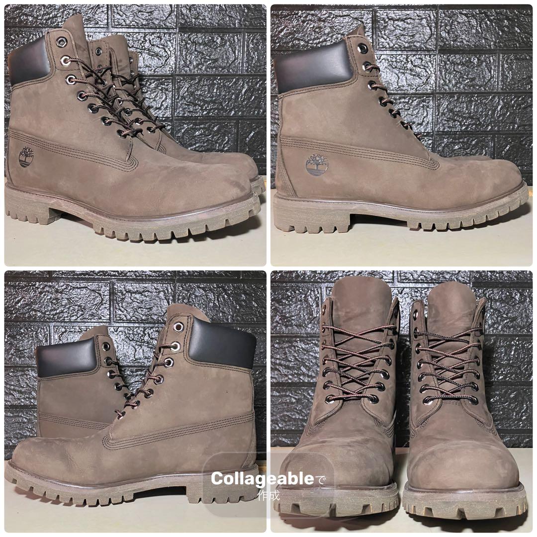 【美品Timberland】27.5cm ティンバーランド チョコブラウン
