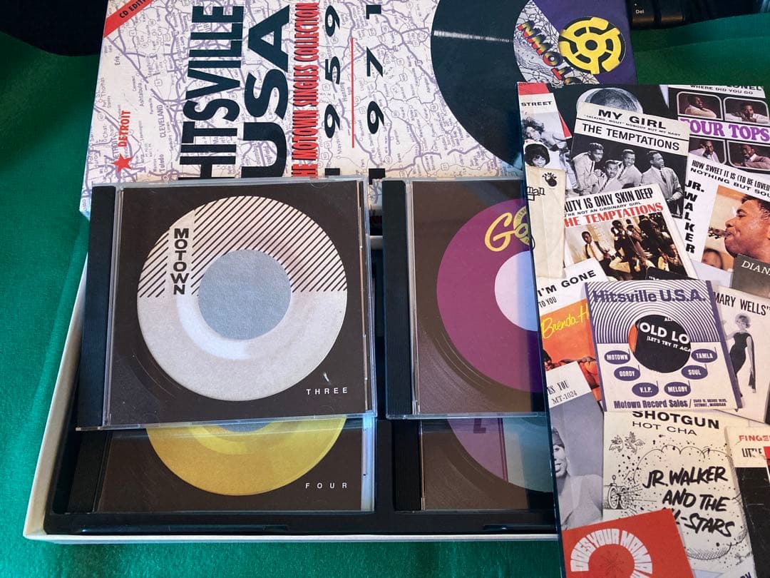 モータウン・シングル CD4枚組 BOXセット