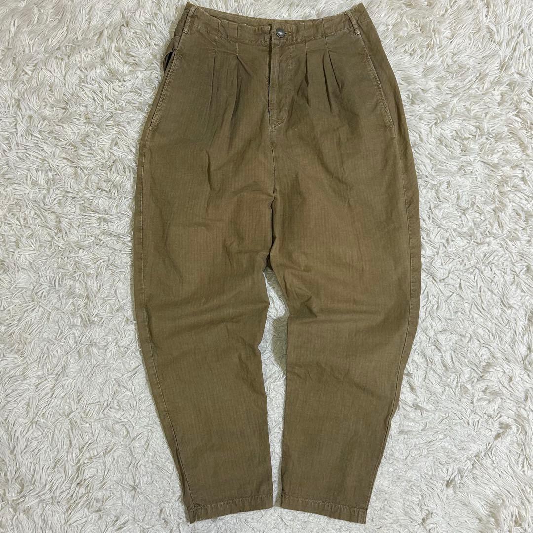 KAPITAL キャピタル ラップ風パンツ チノパン ベージュ