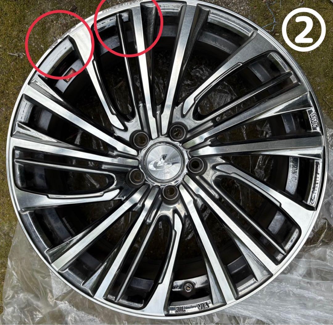 hyfmas6 ウェッズ レオニス アルミホイール 17インチ 4本セット