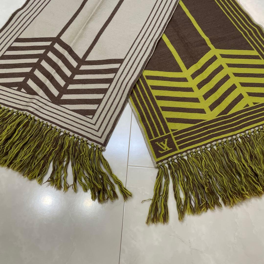 LOUIS VUITTON ルイヴィトン デザイン マフラー