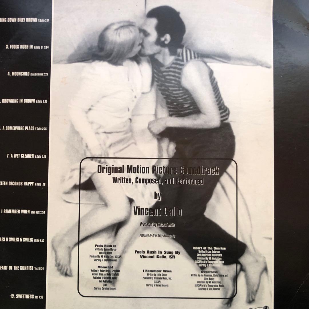 VINCENT GALLO buffalo 66 LP レコード　初回プレス