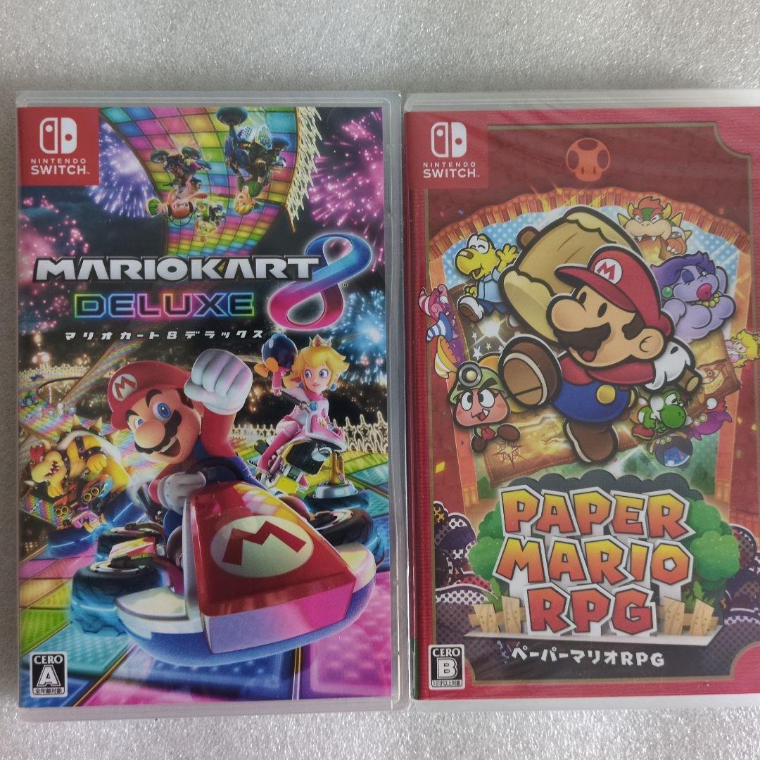 任天堂スイッチ　マリオソフト2本セット