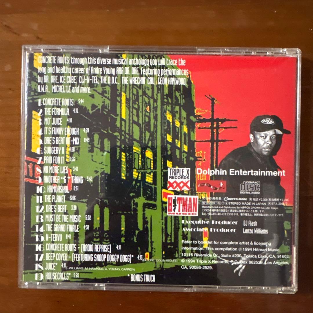 洋楽 Dr. Dre Concrete Roots CD