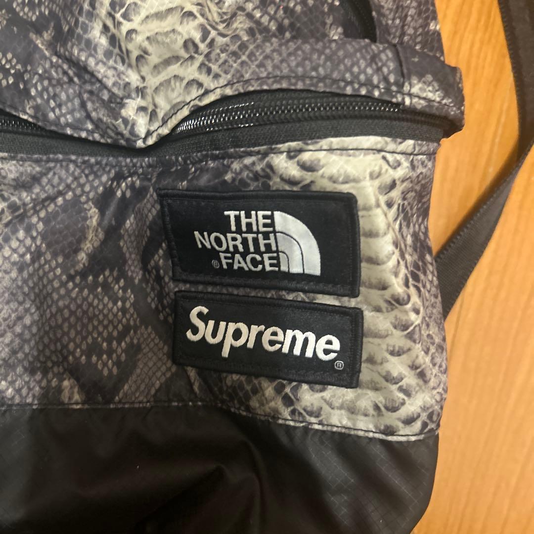 supremeリュックパイソン柄