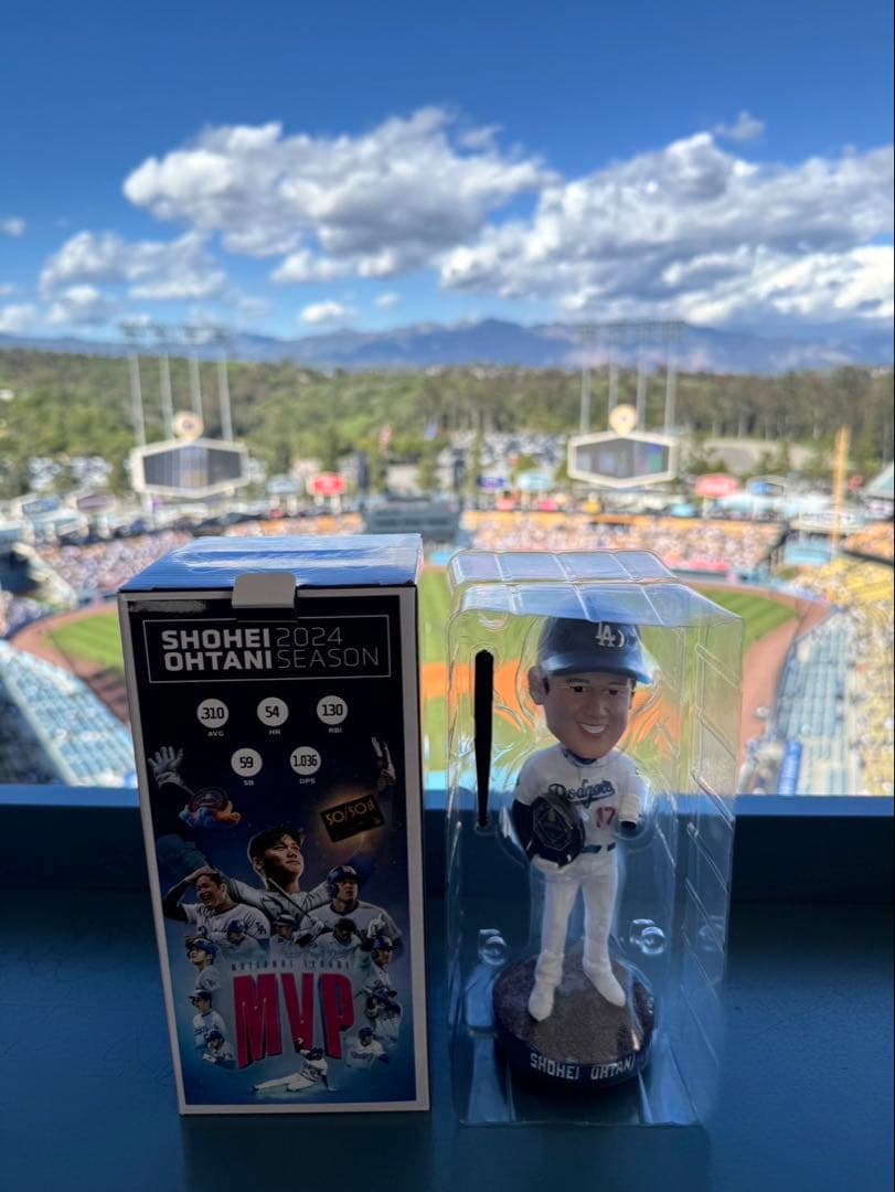 大谷翔平 MVP ボブルヘッド フィギュア 2024