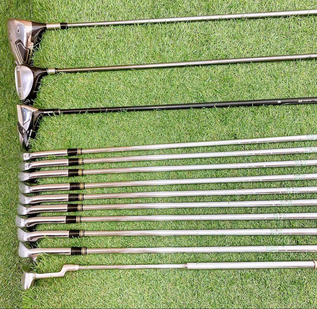 M16 タイトリスト　初心者オススメ　ゴルフ　クラブセット　メンズ　13本