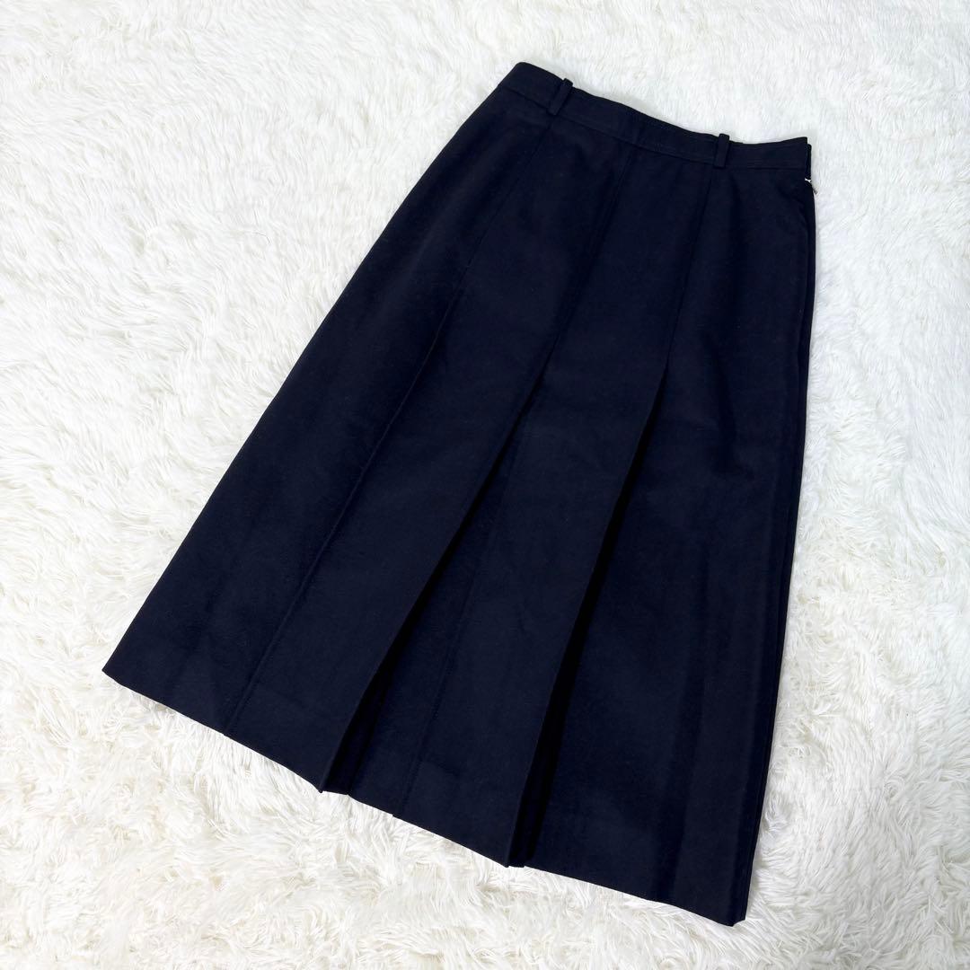 Burberrys バーバリーズ スカートスーツ 紺ブレ 金ボタン ダブル
