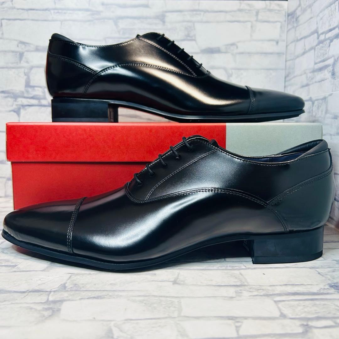 【新品】REGAL リーガル 31TR 内羽根 ストレートチップ 黒 25.5㎝