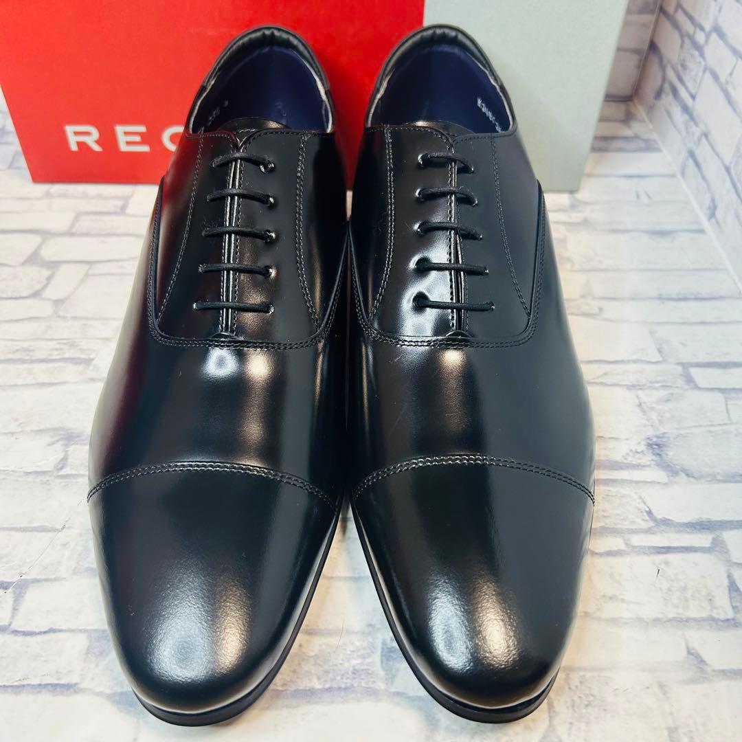 【新品】REGAL リーガル 31TR 内羽根 ストレートチップ 黒 25.5㎝