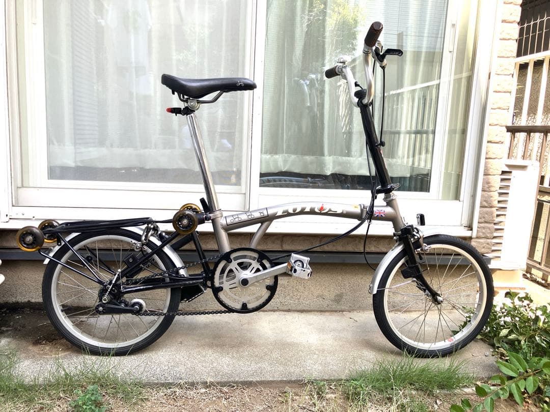 パ*オ様 Brompton ブロンプトン　折りたたみ自転車 20インチ シルバー