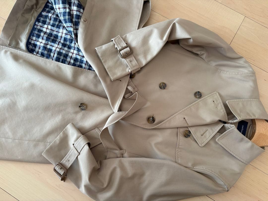 ！最終お値下げ！（ほぼ新品）NEWYORKER トレンチコート 中綿ライナー付き