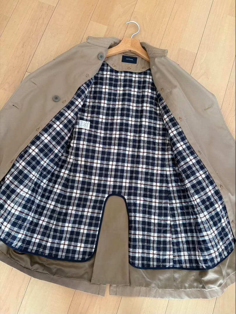 ！最終お値下げ！（ほぼ新品）NEWYORKER トレンチコート 中綿ライナー付き