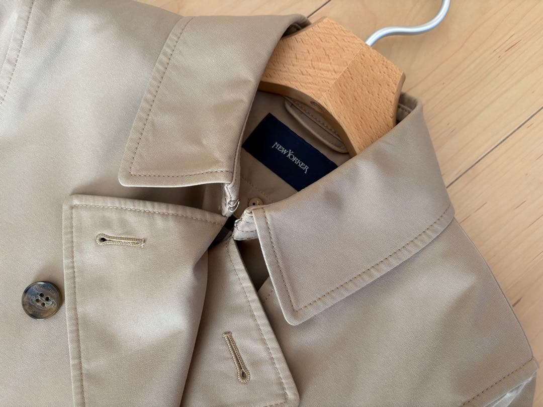 ！最終お値下げ！（ほぼ新品）NEWYORKER トレンチコート 中綿ライナー付き