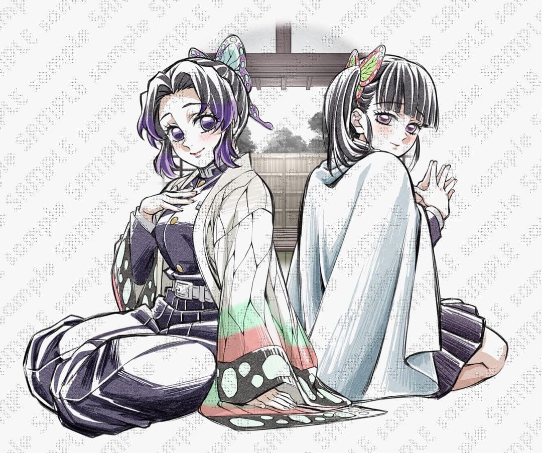 鬼滅の刃 ufotable dining ポスター 胡蝶しのぶ 栗花落カナヲ