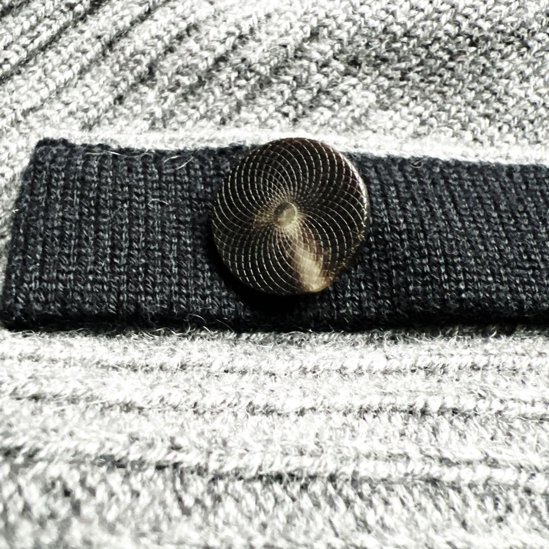 美品　HERMESエルメス　ケープ　ポンチョ　セーター　カシミヤ　緑　ベスト