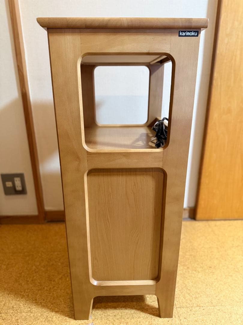 【ぴいちゃん】カリモク 電話台