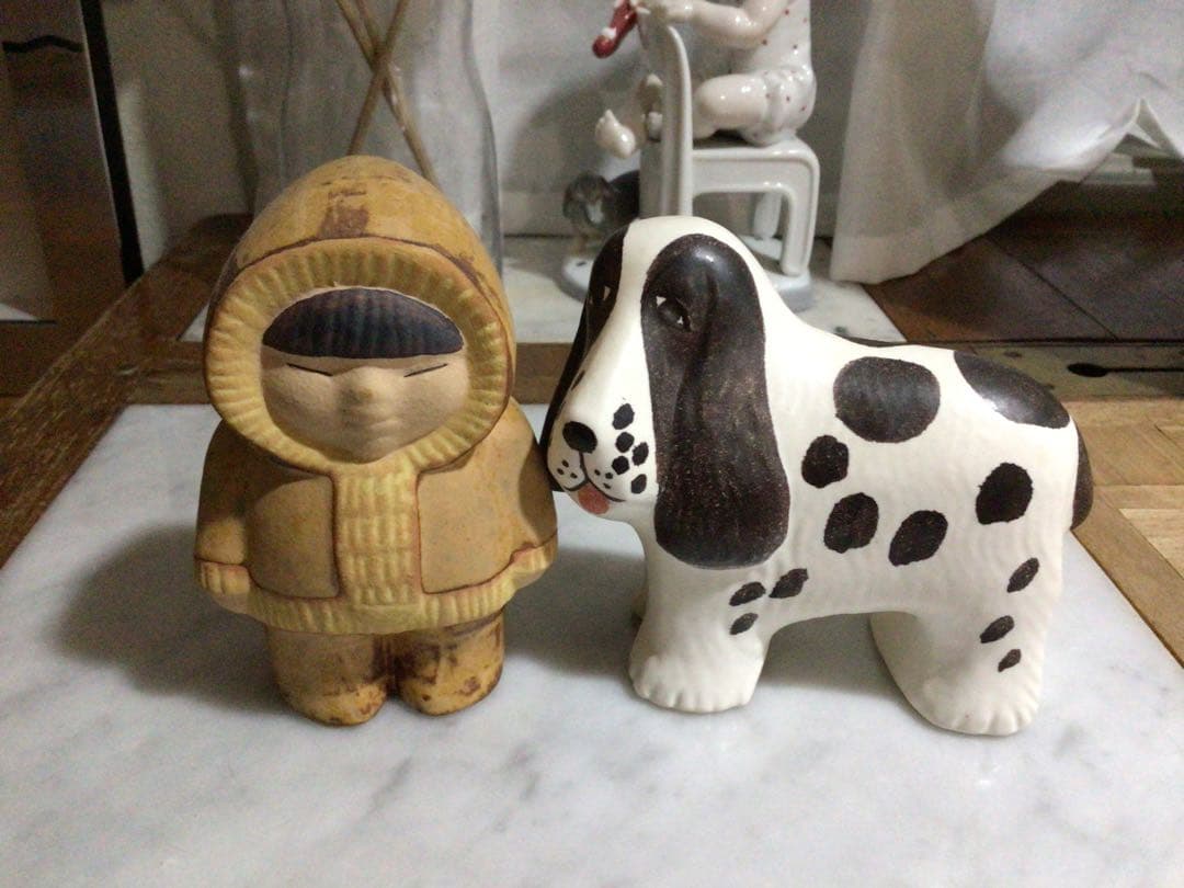 ⭕️⭕️本日最終セール⭕️⭕️希少 リサラーソン スパニエル 犬⭕️⭕️