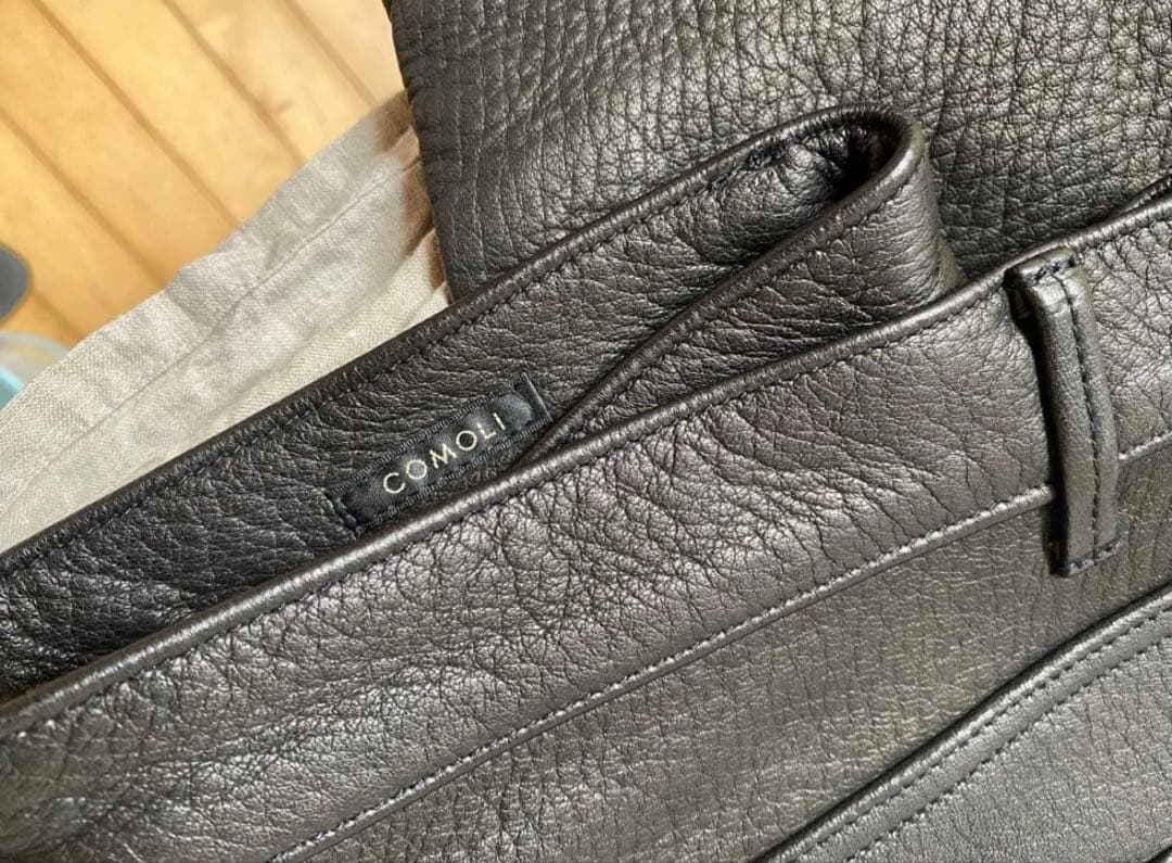 comoli 鹿革サイズ2 レザー　本革 日本製 コモリ