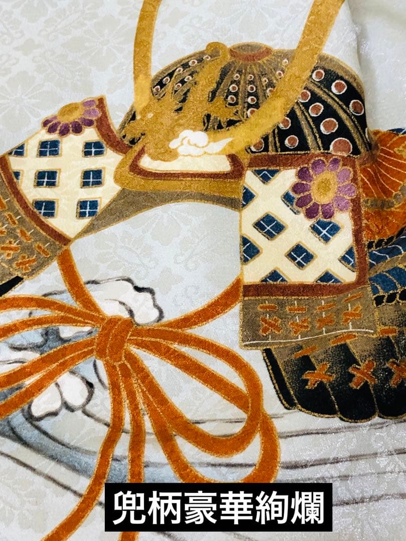 七五三五歳‼️完全️フルセット美品❤️大谷選手柄兜豪華❤️金彩煌びやか 全部ついてる