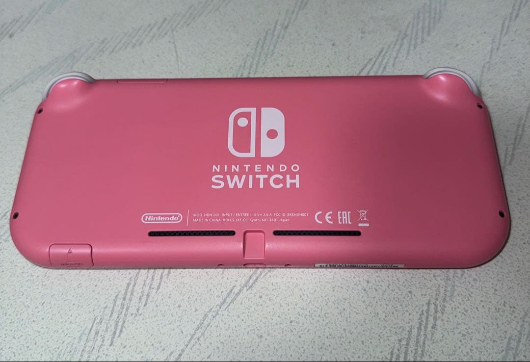 し*う様 Nintendo Switch Lite コーラルピンク クリーニング