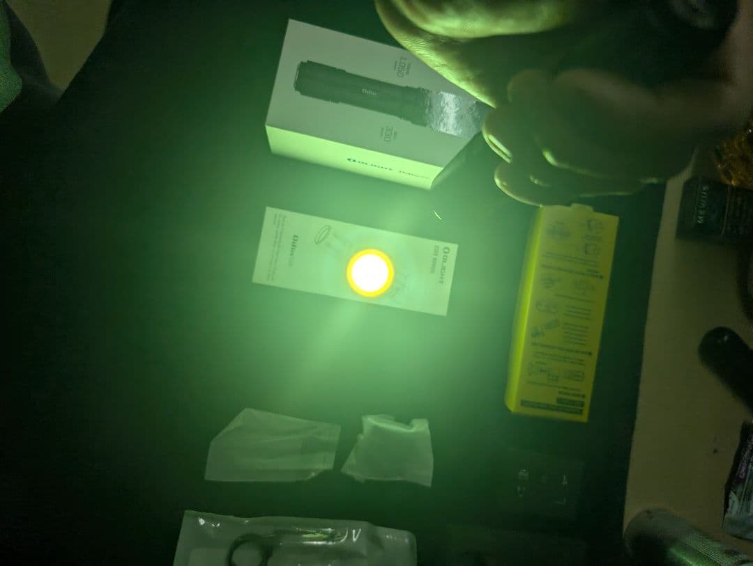 【超美品！超希少！LEPライト】OLIGHT Odin Turbo