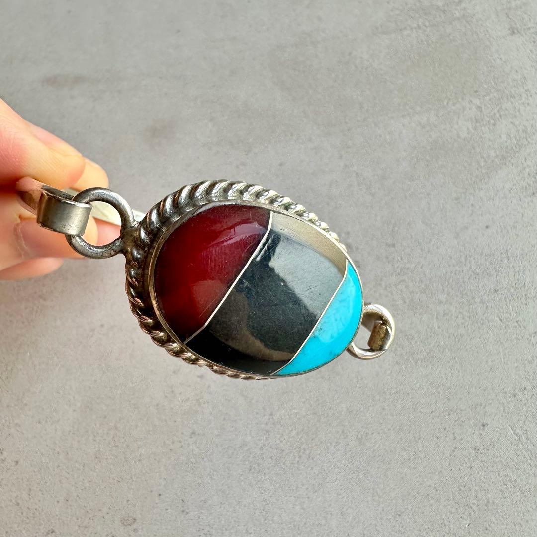 ヴィンテージ！3 Stones Native Style ブレスレット