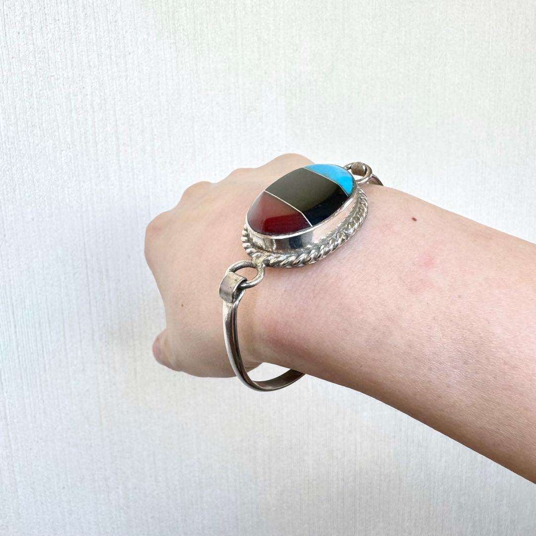 ヴィンテージ！3 Stones Native Style ブレスレット