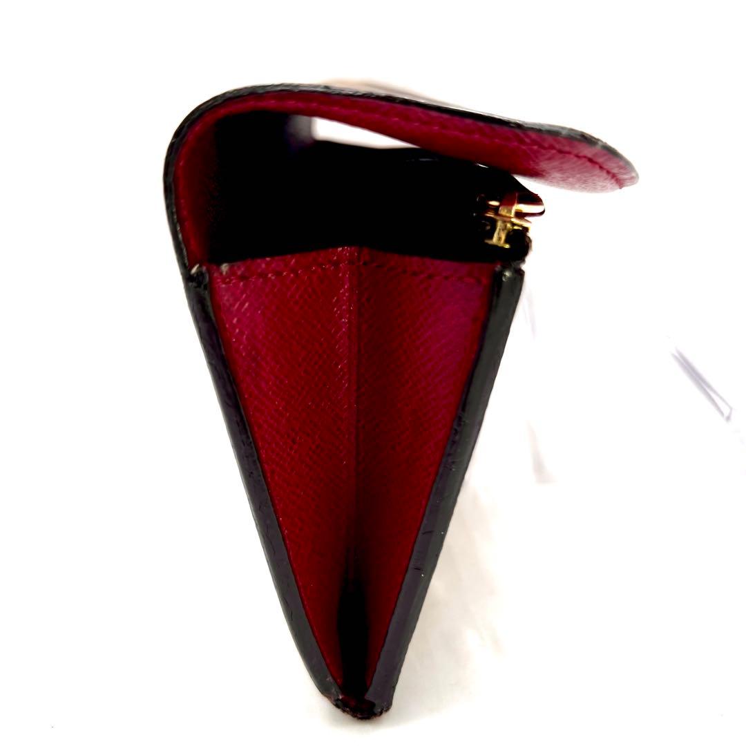 ルイヴィトン モノグラム ポルトフォイユ エミリー 後期型 フューシャ